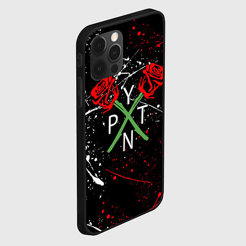 Чехол iPhone 12 Pro Max Payton Moormeier: Black Style / 3D-Черный – фото 2