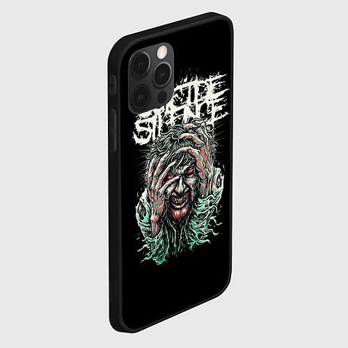 Чехол iPhone 12 Pro Max Suicide silence / 3D-Черный – фото 2