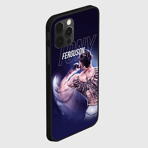 Чехол iPhone 12 Pro Max Tony Ferguson / 3D-Черный – фото 2