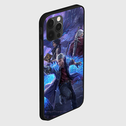 Чехол iPhone 12 Pro Max DEVIL MAY CRY / 3D-Черный – фото 2