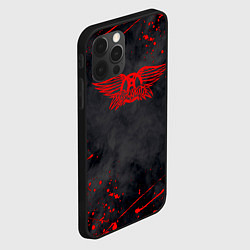 Чехол для iPhone 12 Pro Max AEROSMITH, цвет: 3D-черный — фото 2