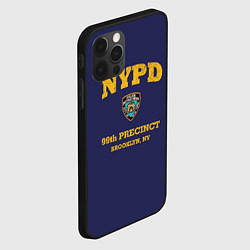 Чехол для iPhone 12 Pro Max Бруклин 9-9 департамент NYPD, цвет: 3D-черный — фото 2