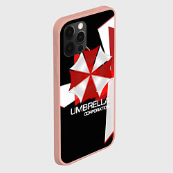 Чехол для iPhone 12 Pro Max UMBRELLA CORP, цвет: 3D-светло-розовый — фото 2