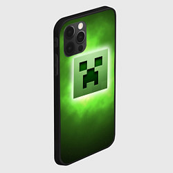 Чехол для iPhone 12 Pro Max MINECRAFT, цвет: 3D-черный — фото 2