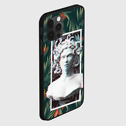 Чехол для iPhone 12 Pro Max Медуза Горгона, цвет: 3D-черный — фото 2