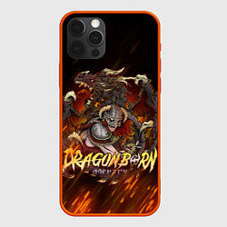 Чехол для iPhone 12 Pro Max THE ELDER SCROLLS, цвет: 3D-красный