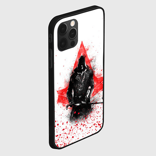 Чехол iPhone 12 Pro Max ASSASSINS CREED / 3D-Черный – фото 2