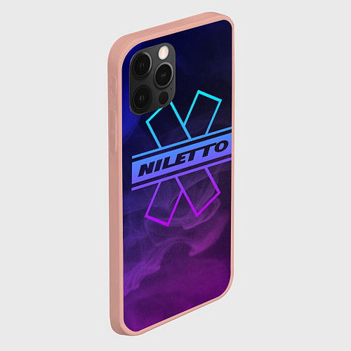 Чехол iPhone 12 Pro Max NILETTO / 3D-Светло-розовый – фото 2