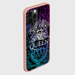 Чехол для iPhone 12 Pro Max QUEEN, цвет: 3D-светло-розовый — фото 2