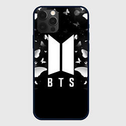 Чехол для iPhone 12 Pro Max BTS, цвет: 3D-черный