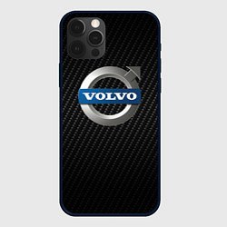 Чехол для iPhone 12 Pro Max VOLVO, цвет: 3D-черный