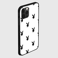 Чехол для iPhone 12 Pro Max PLAYBOY, цвет: 3D-черный — фото 2