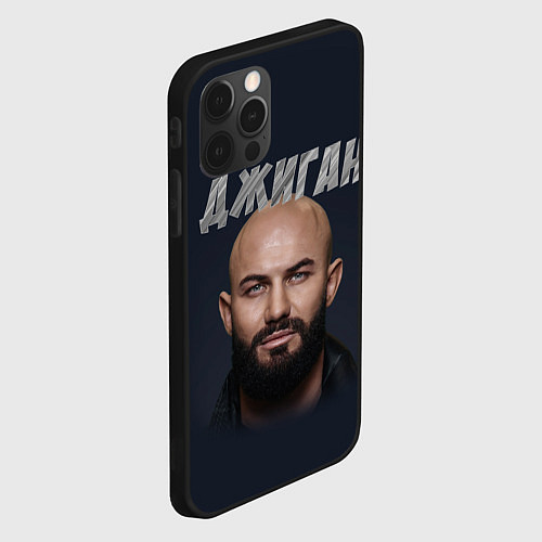 Чехол iPhone 12 Pro Max Джиган / 3D-Черный – фото 2