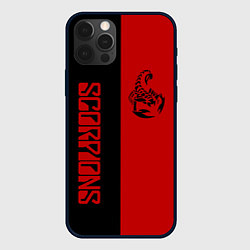 Чехол для iPhone 12 Pro Max SCORPIONS, цвет: 3D-черный