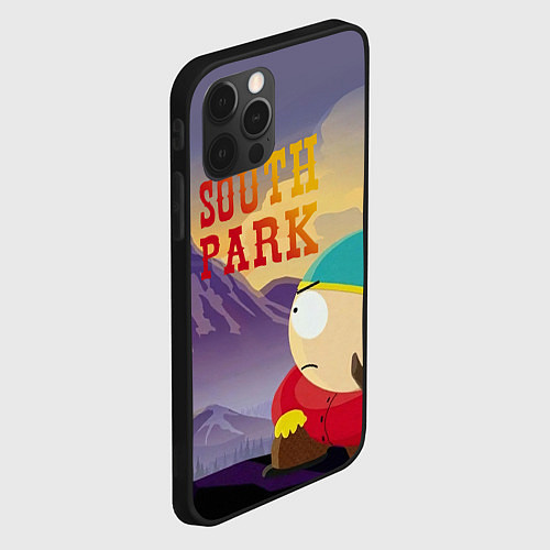 Чехол iPhone 12 Pro Max South Park Картмен / 3D-Черный – фото 2