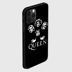 Чехол для iPhone 12 Pro Max QUEEN НА СПИНЕ, цвет: 3D-черный — фото 2