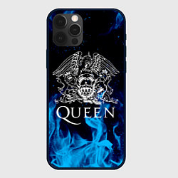 Чехол для iPhone 12 Pro Max QUEEN, цвет: 3D-черный