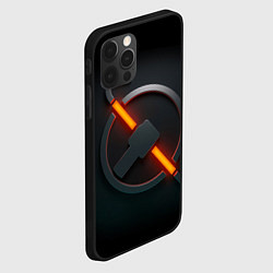 Чехол для iPhone 12 Pro Max HALF-LIFE, цвет: 3D-черный — фото 2