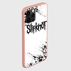 Чехол для iPhone 12 Pro Max SLIPKNOT, цвет: 3D-светло-розовый — фото 2