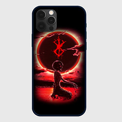 Чехол для iPhone 12 Pro Max BERSERK, цвет: 3D-черный