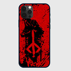 Чехол для iPhone 12 Pro Max BLOODBORNE, цвет: 3D-черный