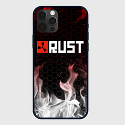 Чехол для iPhone 12 Pro Max RUST, цвет: 3D-черный