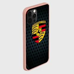 Чехол для iPhone 12 Pro Max PORSCHE, цвет: 3D-светло-розовый — фото 2