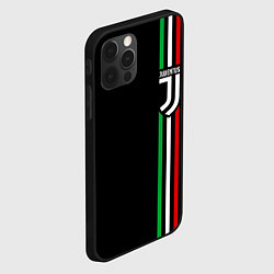 Чехол для iPhone 12 Pro Max JUVENTUS, цвет: 3D-черный — фото 2