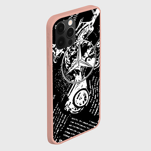 Чехол iPhone 12 Pro Max Shik / 3D-Светло-розовый – фото 2