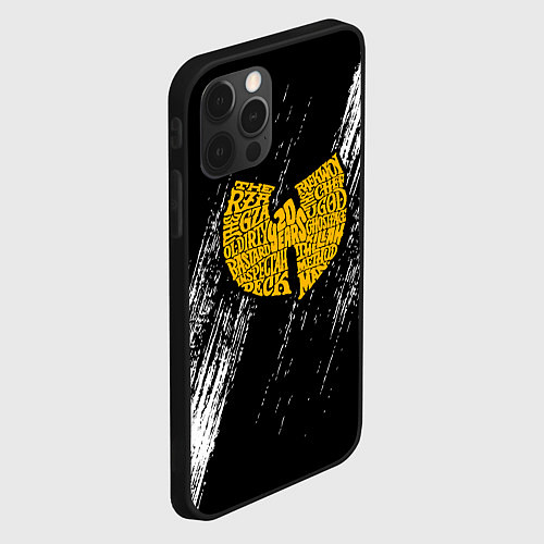 Чехол iPhone 12 Pro Max Wu-Tang Clan / 3D-Черный – фото 2