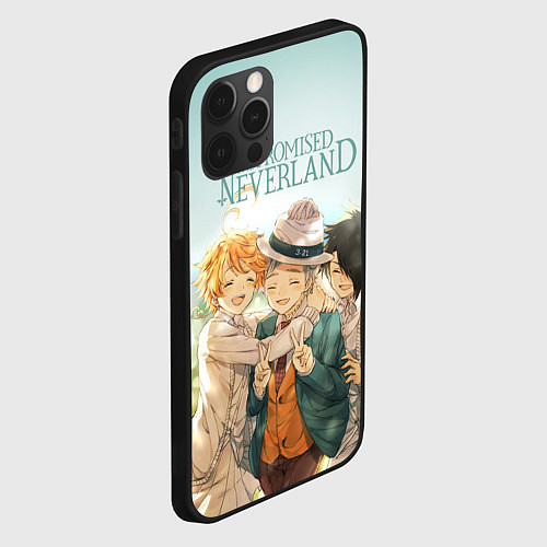 Чехол iPhone 12 Pro Max The Promised Neverland / 3D-Черный – фото 2