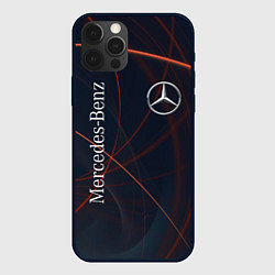 Чехол для iPhone 12 Pro Max MERCEDES-BENZ, цвет: 3D-черный