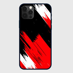 Чехол для iPhone 12 Pro Max ТЕКСТУРА, цвет: 3D-черный