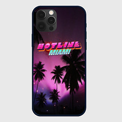Чехол для iPhone 12 Pro Max HOTLINE MIAMI, цвет: 3D-черный