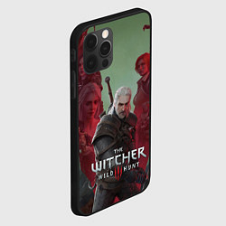 Чехол для iPhone 12 Pro Max The Witcher 5-летие, цвет: 3D-черный — фото 2