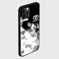 Чехол для iPhone 12 Pro Max TOYOTA, цвет: 3D-черный — фото 2