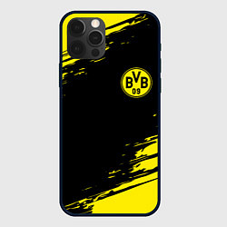 Чехол для iPhone 12 Pro Max BORUSSIA, цвет: 3D-черный