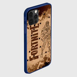 Чехол для iPhone 12 Pro Max Fortnite, цвет: 3D-тёмно-синий — фото 2