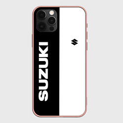 Чехол для iPhone 12 Pro Max Suzuki Z, цвет: 3D-светло-розовый