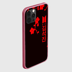 Чехол для iPhone 12 Pro Max BTS, цвет: 3D-малиновый — фото 2