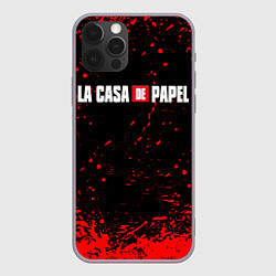 Чехол для iPhone 12 Pro Max La Casa de Papel спина Z, цвет: 3D-серый