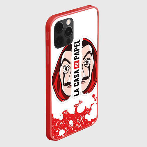 Чехол iPhone 12 Pro Max La Casa de Papel Z / 3D-Красный – фото 2