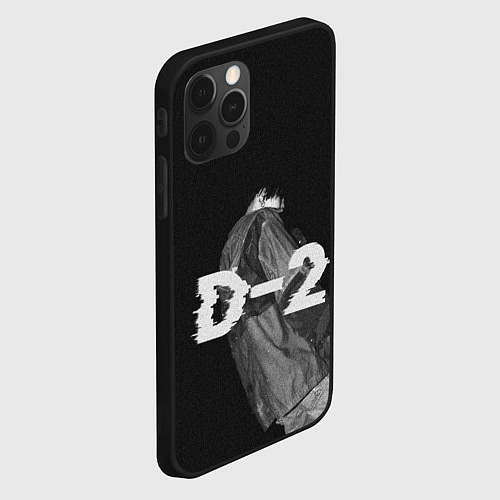 Чехол iPhone 12 Pro Max Agust D D-2 by BTS / 3D-Черный – фото 2