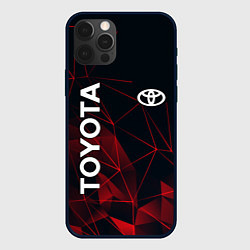 Чехол для iPhone 12 Pro Max TOYOTA, цвет: 3D-черный