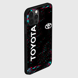 Чехол для iPhone 12 Pro Max TOYOTA, цвет: 3D-черный — фото 2