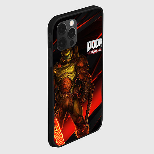 Чехол iPhone 12 Pro Max DOOM ETERNAL / 3D-Черный – фото 2