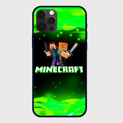 Чехол для iPhone 12 Pro Max Minecraft 1, цвет: 3D-черный