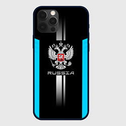 Чехол для iPhone 12 Pro Max Russia, цвет: 3D-черный