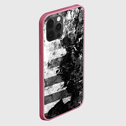Чехол для iPhone 12 Pro Max США, цвет: 3D-малиновый — фото 2