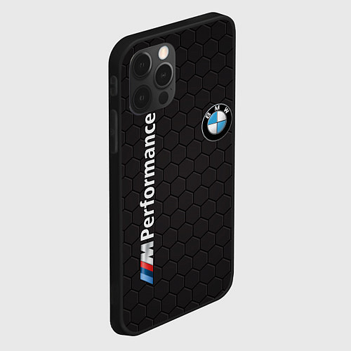 Чехол iPhone 12 Pro Max BMW / 3D-Черный – фото 2